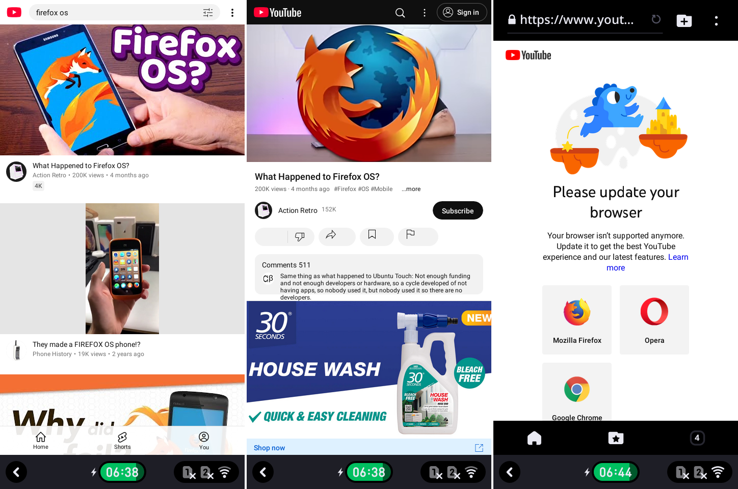 KaiOS Smart Touch YouTube