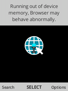 KaiOS Memory Low Warning