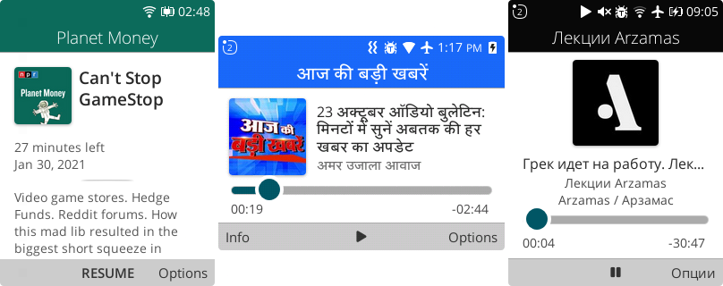 PodLP Using Podcast Accent Color